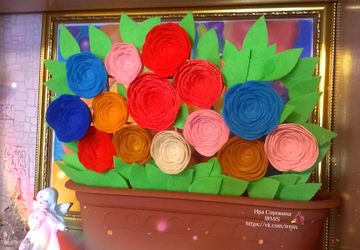 Розочки в горшочке