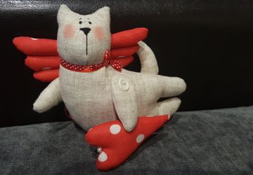 Котик-Валентинка