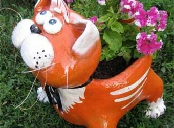 Поделки для сада своими руками