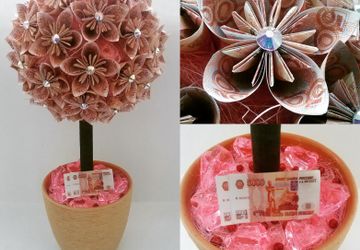 Денежный топиарий