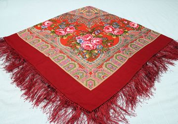 Платок 'Таинственная муза'