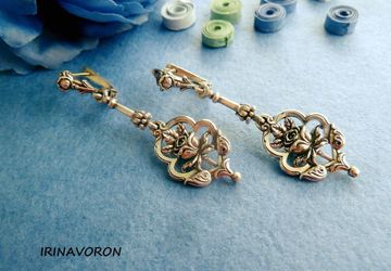 Серьги РОЗА