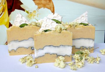 Мыло с нуля "Жасмин и Мёд"