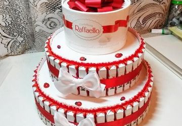 МАСТЕР-КЛАСС: ТОРТ ИЗ КИНДЕРОВ И РАФАЭЛЛО!