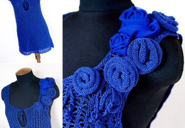 Вязаная туника