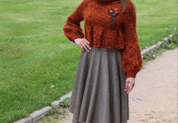 Свитер "Осенний уют"