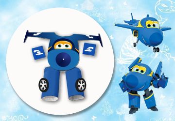 Карнавальный костюм самолет Джером (Суперкрылья)