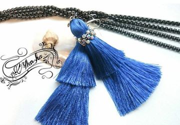 Серьги "кисти"