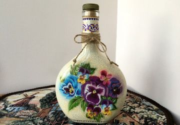 Винтажная бутылочка "фиалки"