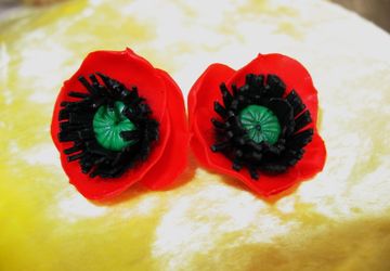 СЕРЬГИ "МАКИ"