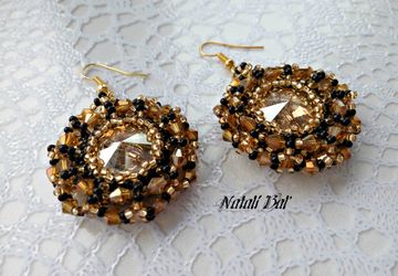 Серьги "Медовые"