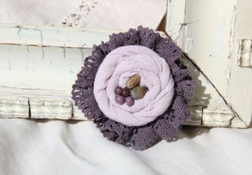 Брошь «Шалфей» из серии «Пряный сад»