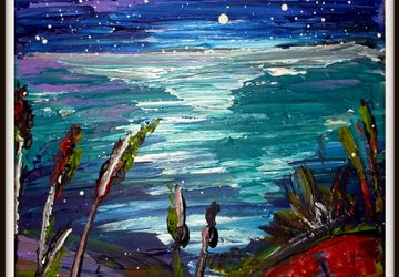 картина,"Восход луны"