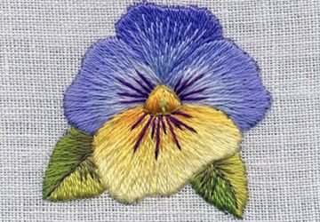 ОБЪЕМНАЯ ВЫШИВКА ГЛАДЬЮ