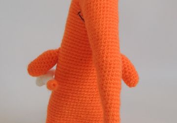 Лисичка с гусем (на заказ)