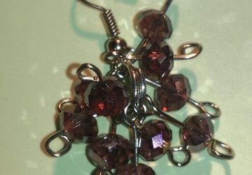 Серьги "Bunch of grapes"