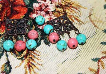 Серьги "Восток"