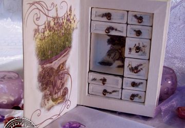Книга-шкатулка Lavender Book