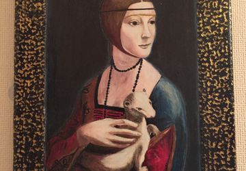 "Дама с горностаем ".