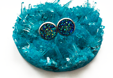 Серьги "Blue Crystal"