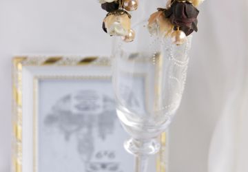 Серьги Карамель