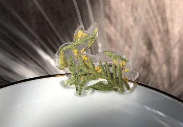 Броши из эпоксидной смолы