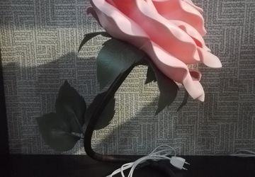 Ростовая роза светильник