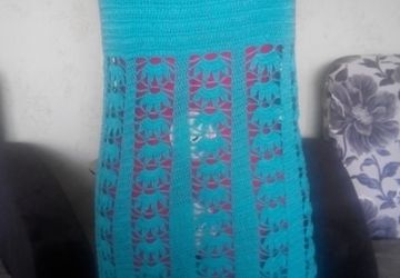 Платье пляжное Лазурь