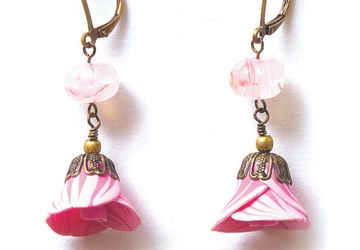 Серьги-капельки своими руками