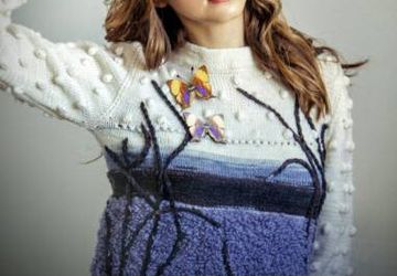 Свитер "Бабочки"