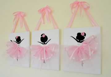 Панно "Маленькие балерины"