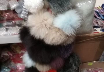 Помпоны меховые (песец)