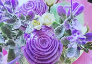 Букетик из мыла