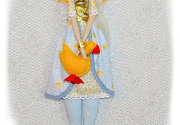 Кукла в стиле Тильда- Пастушка