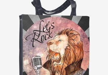Сумка-шоппер «Король Рок-н-Ролла»