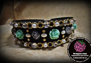 Ободок в стиле Dolce Gabbana