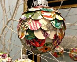 Новогодние игрушки своими руками