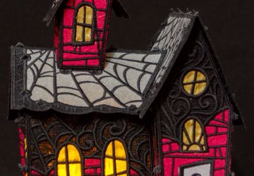 Ночник - домик Halloween