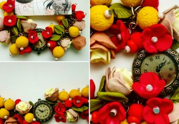 Часы ручной работы 