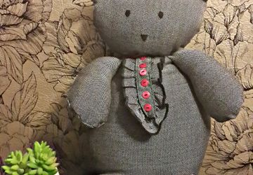 Приятный мишка своими руками