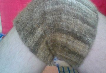 Наколенник из собачьей шерсти
