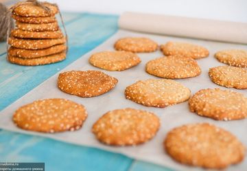 Рецепт-выручалочка: Кунжутное печенье!