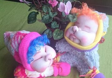 Интерьерные куклы СОНЕЧКА и САМСОНЧИК