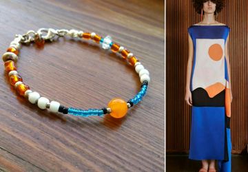 Браслет с нефритом