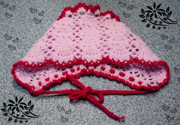 Чепчик вязаный