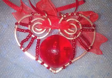 Кулон "Горячее сердце"