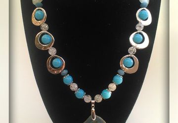 Колье "Льдинка"