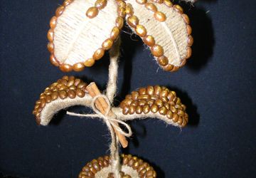 Топиарий "Кофейный цветок"