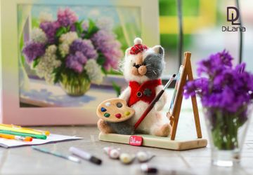 Эксклюзивная интерьерная игрушка ручной работы.