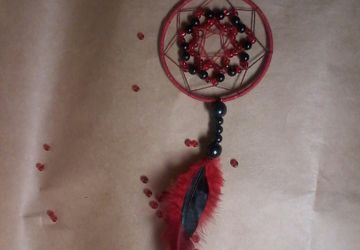 Ловец снов "Красное и чёрное"